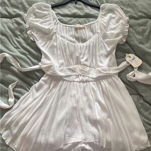 Altar'd State White Mini Romper